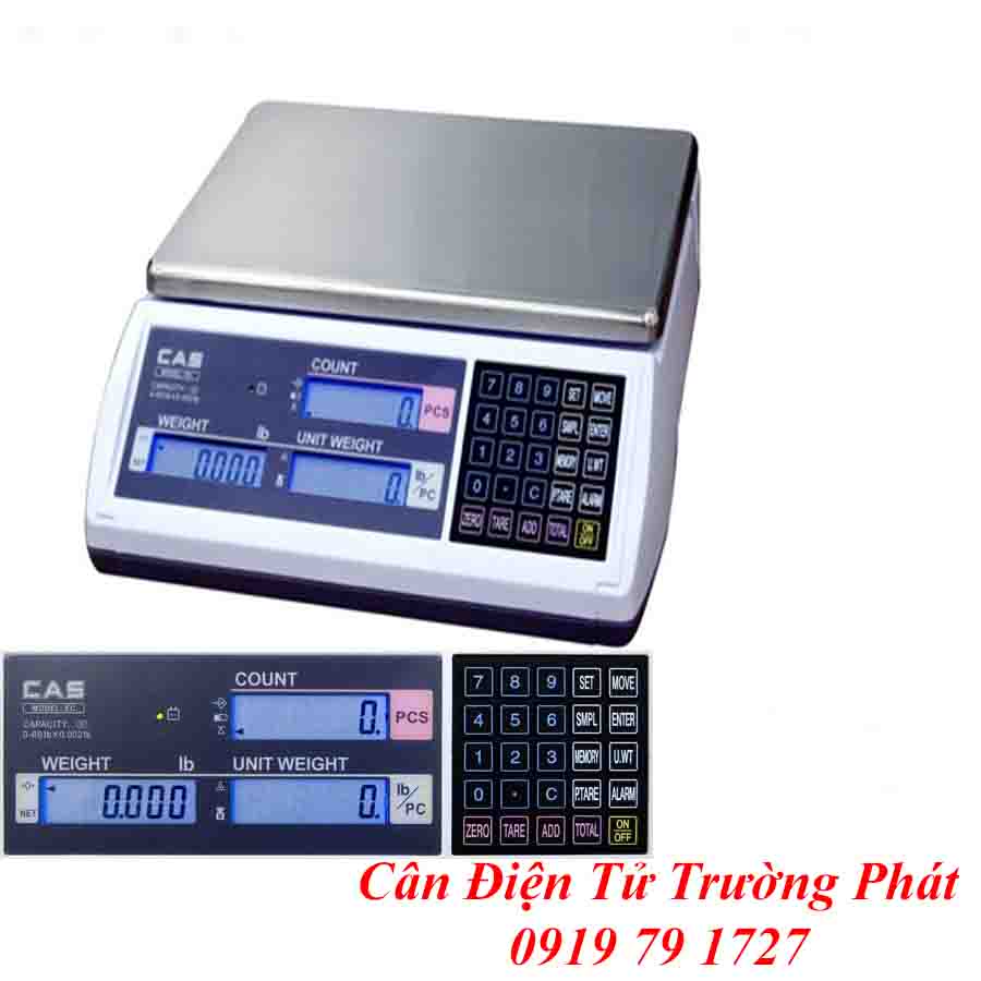 cân điện tử đếm cas EC II
