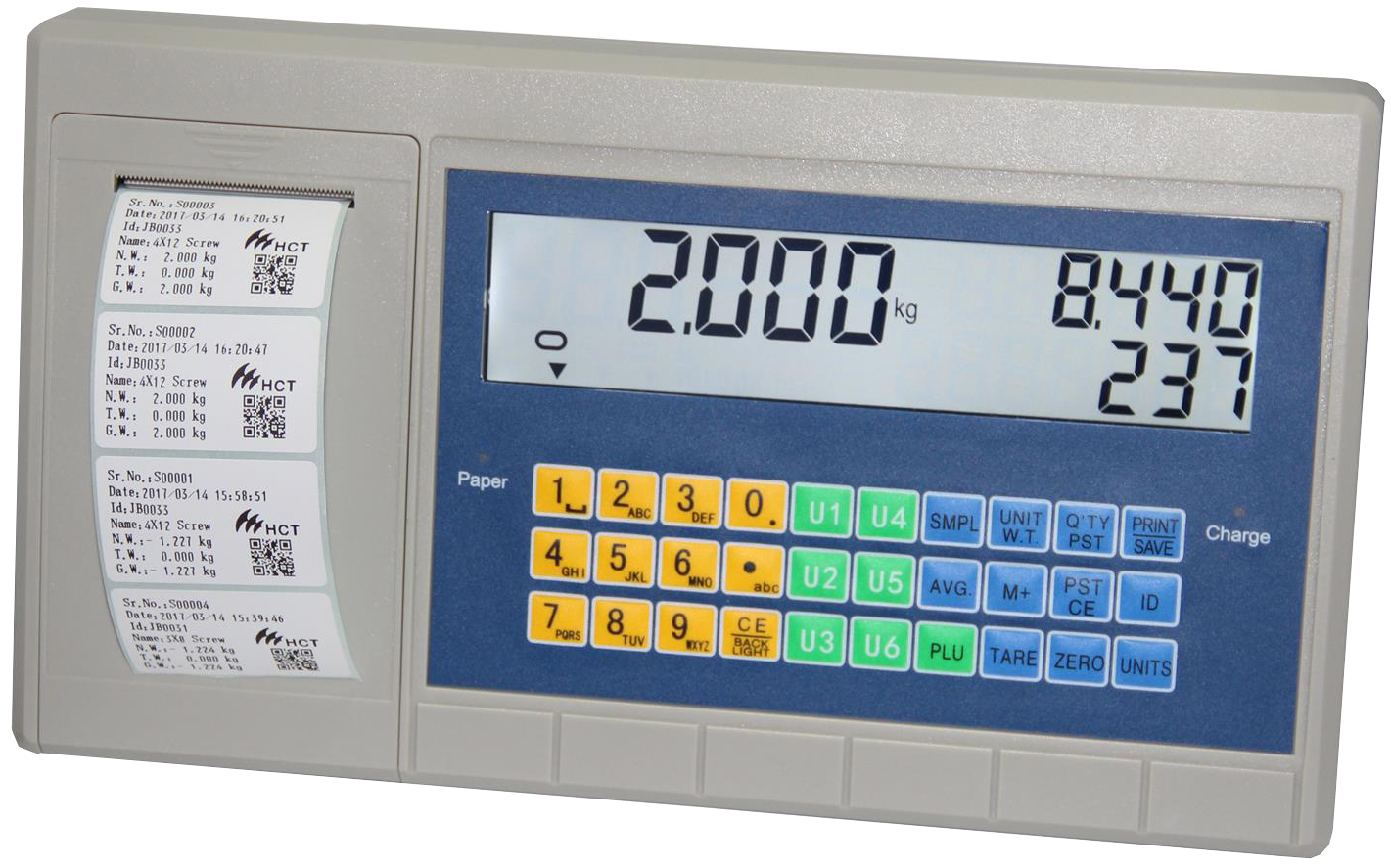 Đầu cân IND PA LABEL