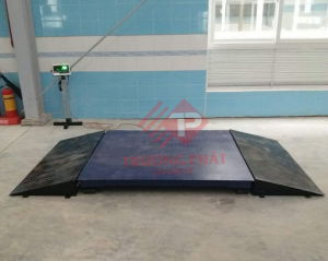 Cân điện tử 3 tấn kèm dốc lên và dốc xuống