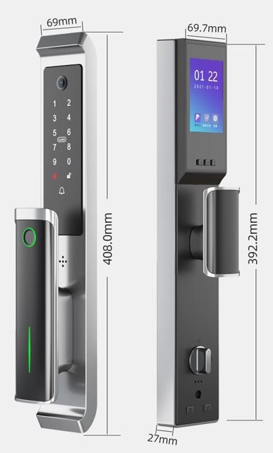  Khóa vân tay -chuông cửa video RX-3S