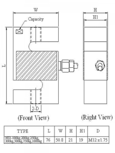 LOADCELL NS2 MAVIN