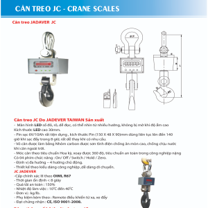 Cân Treo JC 30T